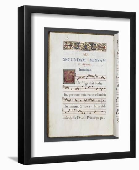 Graduale romanum, exécuté par P. Louis Blouin:-J.B. de Bray-Framed Premium Giclee Print