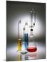 Graduated Cylinders and Flasks-Andrew Unangst-Mounted Photographic Print