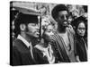 Graduating Africian Americans Wearing African Style Fashions at Howard University-Charles H^ Phillips-Stretched Canvas