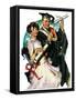 "Graduating Couple,"June 11, 1927-Ellen Pyle-Framed Stretched Canvas