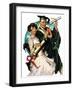 "Graduating Couple,"June 11, 1927-Ellen Pyle-Framed Giclee Print