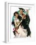 "Graduating Couple,"June 11, 1927-Ellen Pyle-Framed Giclee Print