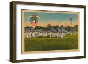 Graduation Parade, West Point, New York, C1940S-null-Framed Giclee Print