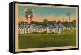 Graduation Parade, West Point, New York, C1940S-null-Framed Stretched Canvas