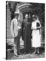 Graduation Snapshot at University of Illinois, Ca. 1935-null-Stretched Canvas