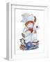 Graduation-Bill Bell-Framed Giclee Print