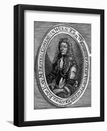 Graf Stahremberg-null-Framed Art Print