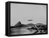 Graf Zeppelin Flying over Rio-null-Framed Stretched Canvas