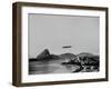 Graf Zeppelin Flying over Rio-null-Framed Photographic Print