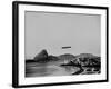 Graf Zeppelin Flying over Rio-null-Framed Photographic Print