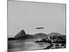 Graf Zeppelin Flying over Rio-null-Mounted Photographic Print