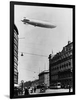 Graf Zeppelin Ii over Berlin-null-Framed Photographic Print