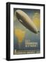 Graf Zeppelin to South America-Found Image Press-Framed Giclee Print