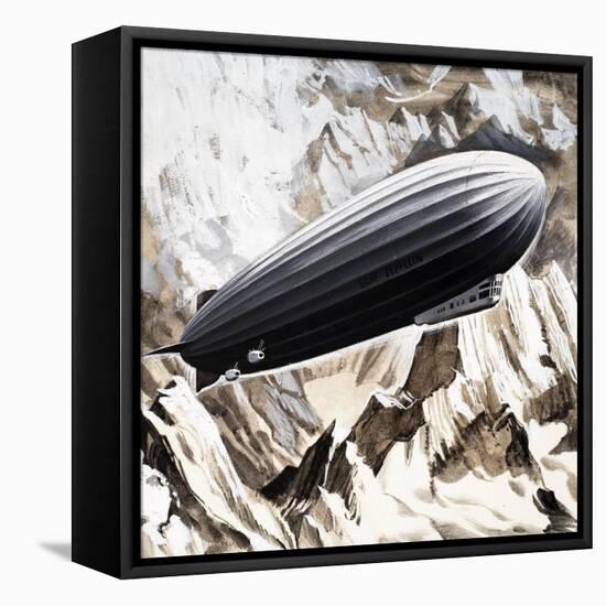 Graf Zeppelin-null-Framed Stretched Canvas