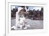 Grafficouture, Raquel Zimmermann, Vogue (Paris)-Mario Sorrenti-Framed Art Print