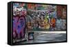 Graffiti Alley-sumnersgraphicsinc-Framed Stretched Canvas