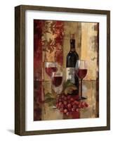 Graffiti and Wine II-null-Framed Art Print