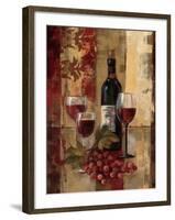 Graffiti and Wine II-null-Framed Art Print