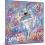 Graffiti Ballerina 1-Marta Wiley-Mounted Art Print