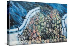 Graffiti, Berlin Wall, Berlin, Germany, Europe-James Emmerson-Stretched Canvas