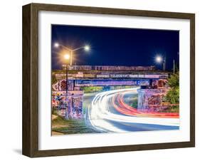 Graffiti Bridge-Benjamin Schaefer-Framed Photographic Print