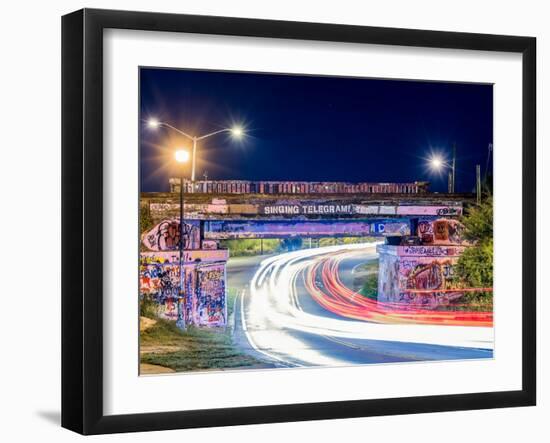 Graffiti Bridge-Benjamin Schaefer-Framed Photographic Print