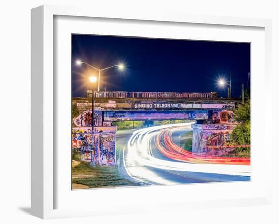 Graffiti Bridge-Benjamin Schaefer-Framed Photographic Print