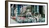 Graffiti Covered Germania Bank Building on Bowery Street, Soho, Manhattan, New York City-null-Framed Photographic Print