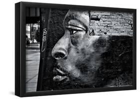 Graffiti Face 5 Pointz New York City-null-Framed Poster