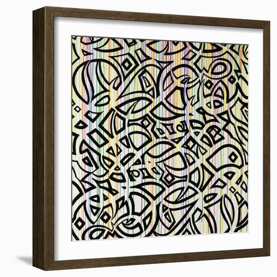 Graffiti Flare-Sydney Edmunds-Framed Giclee Print