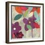 Graffiti Flower I-Anna Polanski-Framed Art Print