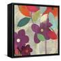 Graffiti Flower I-Anna Polanski-Framed Stretched Canvas