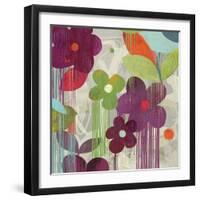 Graffiti Flower II-Anna Polanski-Framed Art Print