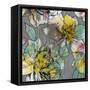 Graffiti Flowers II-Jennifer Goldberger-Framed Stretched Canvas