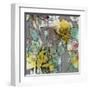 Graffiti Flowers II-Jennifer Goldberger-Framed Art Print