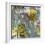 Graffiti Flowers II-Jennifer Goldberger-Framed Art Print