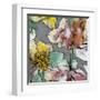 Graffiti Flowers IV-Jennifer Goldberger-Framed Art Print