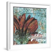 Graffiti Gerbera-Christina Lazar-schuler-Framed Art Print