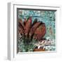 Graffiti Gerbera-Christina Lazar-schuler-Framed Giclee Print