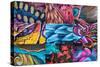 Graffiti I-Kathy Mahan-Stretched Canvas