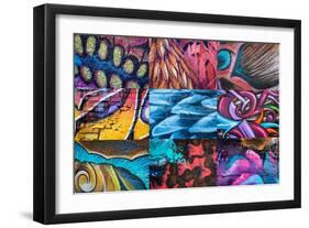 Graffiti I-Kathy Mahan-Framed Photographic Print