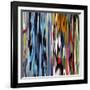 Graffiti II-Tony Koukos-Framed Giclee Print