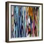 Graffiti II-Tony Koukos-Framed Giclee Print