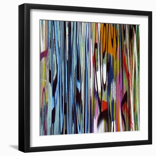 Graffiti II-Tony Koukos-Framed Giclee Print