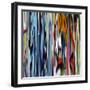 Graffiti II-Tony Koukos-Framed Giclee Print