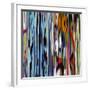 Graffiti II-Tony Koukos-Framed Giclee Print