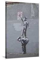 Graffiti Is a Crime-Banksy-Stretched Canvas