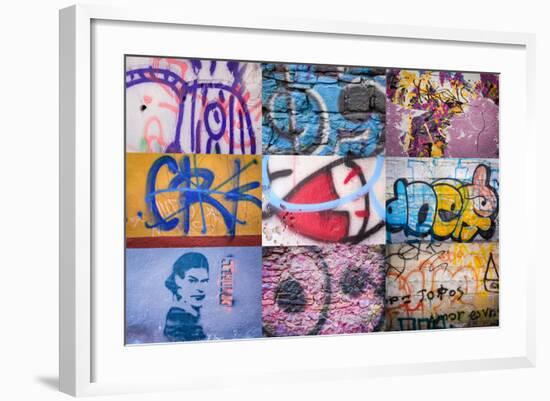 Graffiti IV-Kathy Mahan-Framed Photographic Print