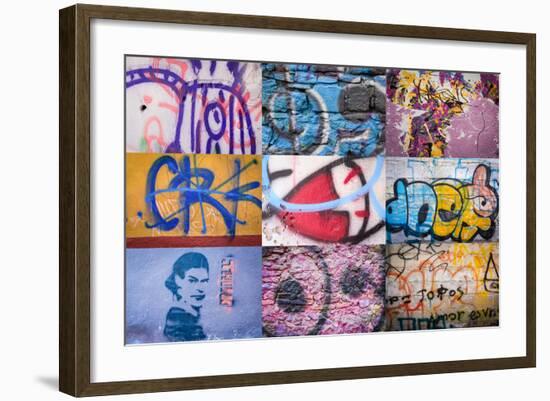 Graffiti IV-Kathy Mahan-Framed Photographic Print