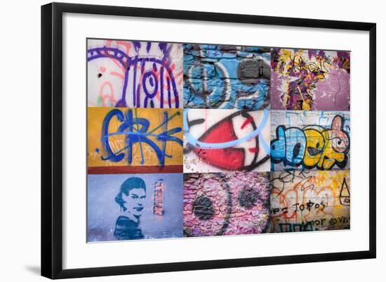 Graffiti IV-Kathy Mahan-Framed Photographic Print